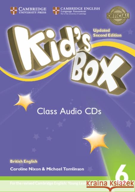 Kid's Box Level 6 Class Audio CDs (4) British English Nixon Caroline Tomlinson Michael 9781316629017 Cambridge University Press - książka