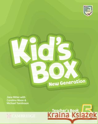 Kid's Box New Generation Level 5 Teacher's Book with Digital Pack American English Jane Ritter Caroline Nixon Michael Tomlinson 9781108895347 Cambridge University Press and Assessment - książka
