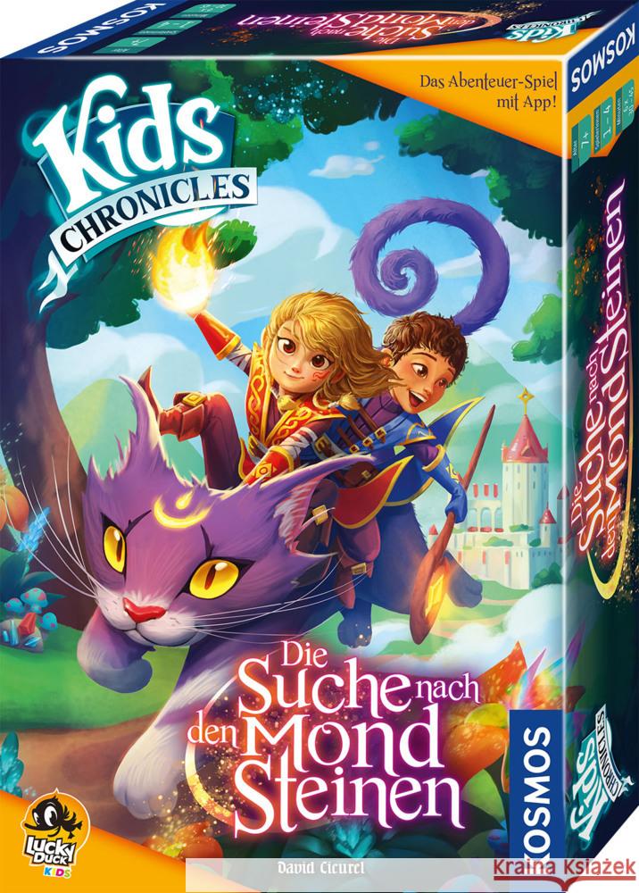 Kids Chronicles - Die Suche nach den Mondsteinen Cicurel, David, Bouchard, Benjamin 4002051683368 Kosmos Spiele - książka