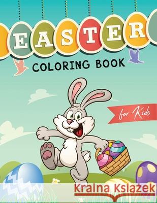 Kids Easter Coloring Book Hall, Harper 9781999094485 Happy Harper - książka