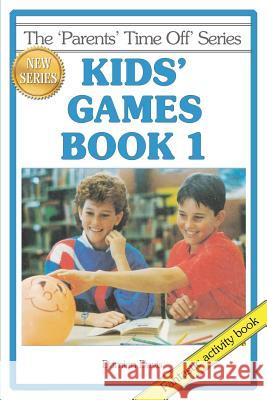 Kids' Games Book 1 Damien Davis Peter Petrovic  9781925110746 Quillpen Pty Ltd T/A Leaves of Gold Press - książka