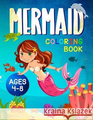 Kids Mermaid Coloring Hall, Harper 9781999094416 Happy Harper - książka
