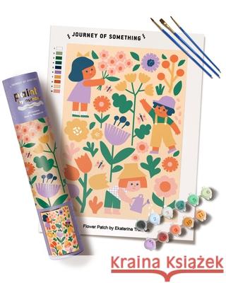 Kids Paint by Numbers: Flower Patch Ekaterina Trukhan 9781488966064 Journey of Something - książka