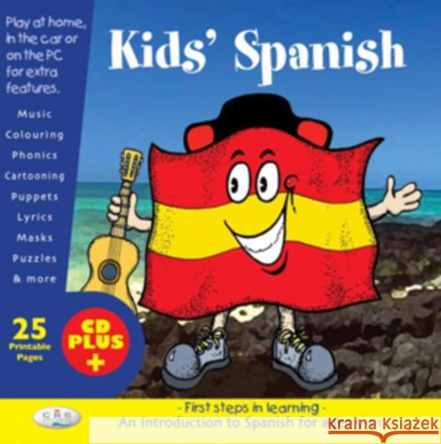 Kids' Spanish: First Steps in Learning  9781847110503 CRS Publishing - książka