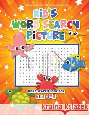 Kid's Word Search Picture: Word Search Book for Kids 4-8 Nancy Dyer 9781096674504 Independently Published - książka