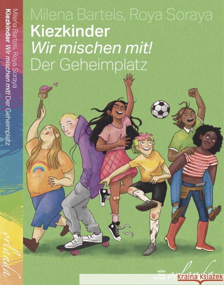 Kiezkinder - Wir mischen mit! Bartels, Milena 9783949545573 Orlanda Frauenverlag - książka