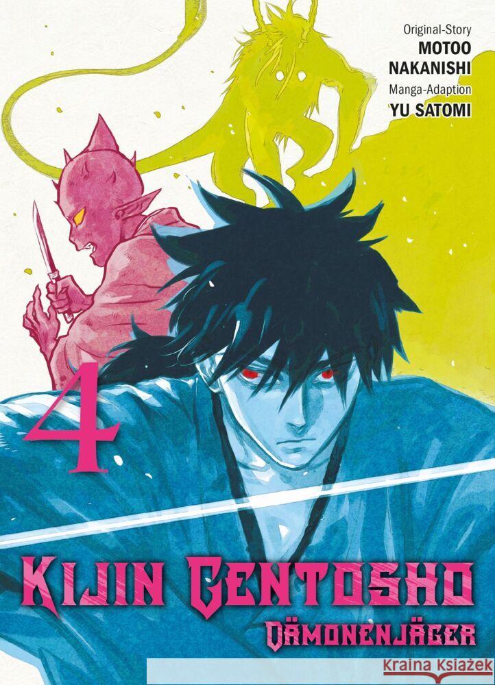 Kijin Gentosho: Dämonenjäger 04 Nakanishi, Motoo, Satomi, Yu 9783741637100 Panini Manga und Comic - książka