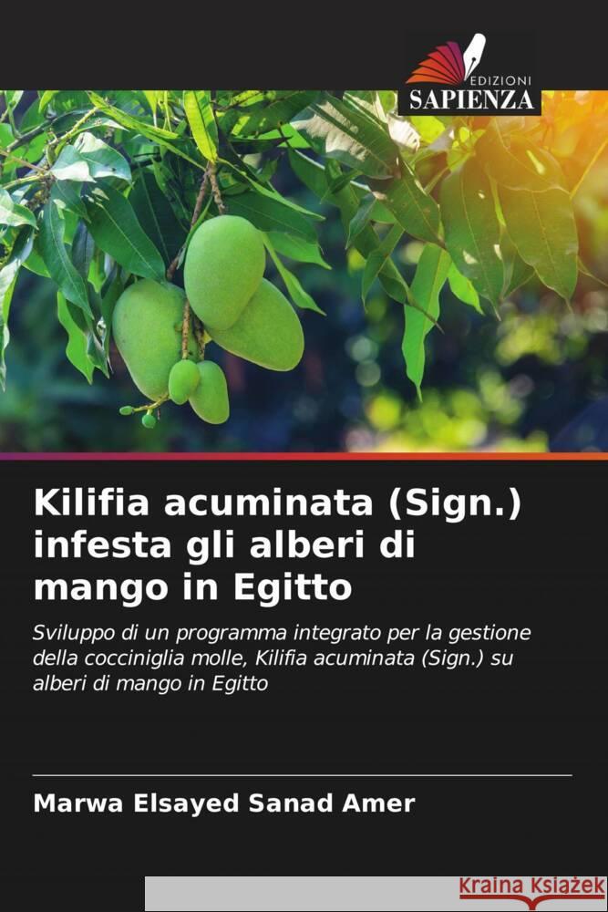 Kilifia acuminata (Sign.) infesta gli alberi di mango in Egitto Sanad Amer, Marwa Elsayed 9786205460375 Edizioni Sapienza - książka