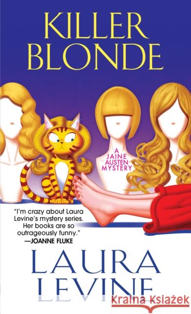 Killer Blonde Laura Levine 9781496725752 Kensington Publishing Corporation - książka