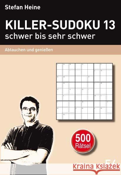 Killer-Sudoku 13 - schwer bis sehr schwer  9783939940654 Presse Service Heine - książka