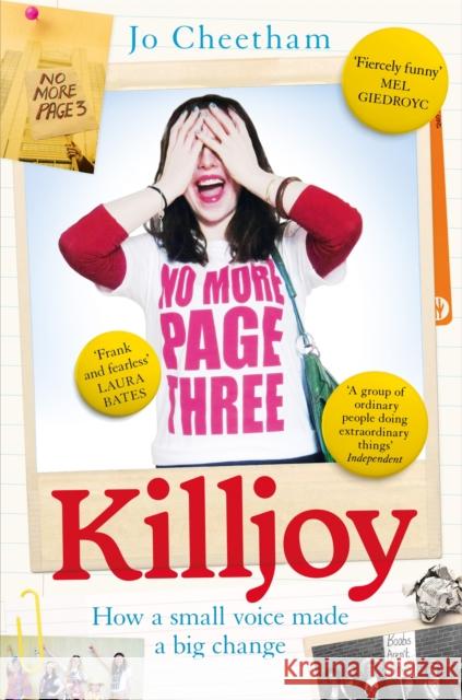Killjoy: How a Small Voice Made a Big Change Jo Cheetham 9781509885657 Pan Macmillan - książka