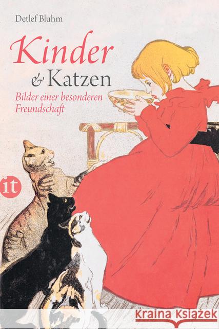 Kinder & Katzen : Bilder einer besonderen Freundschaft Bluhm, Detlef 9783458361817 Insel Verlag - książka