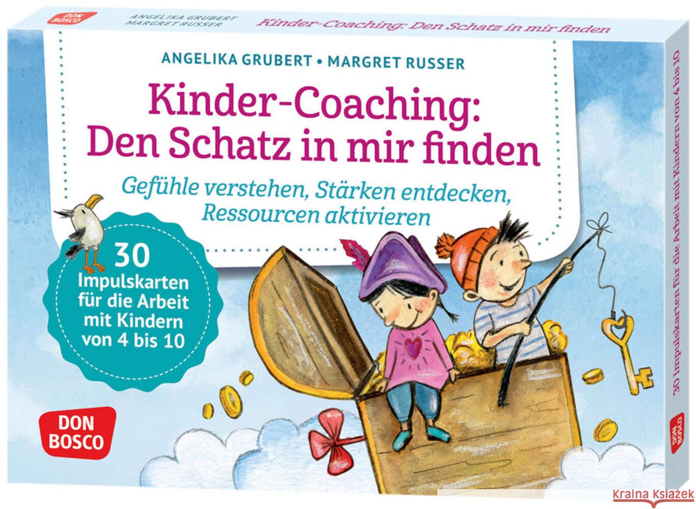Kinder-Coaching: Den Schatz in mir finden, m. 1 Beilage Grubert, Angelika 4260694920091 Don Bosco Medien - książka