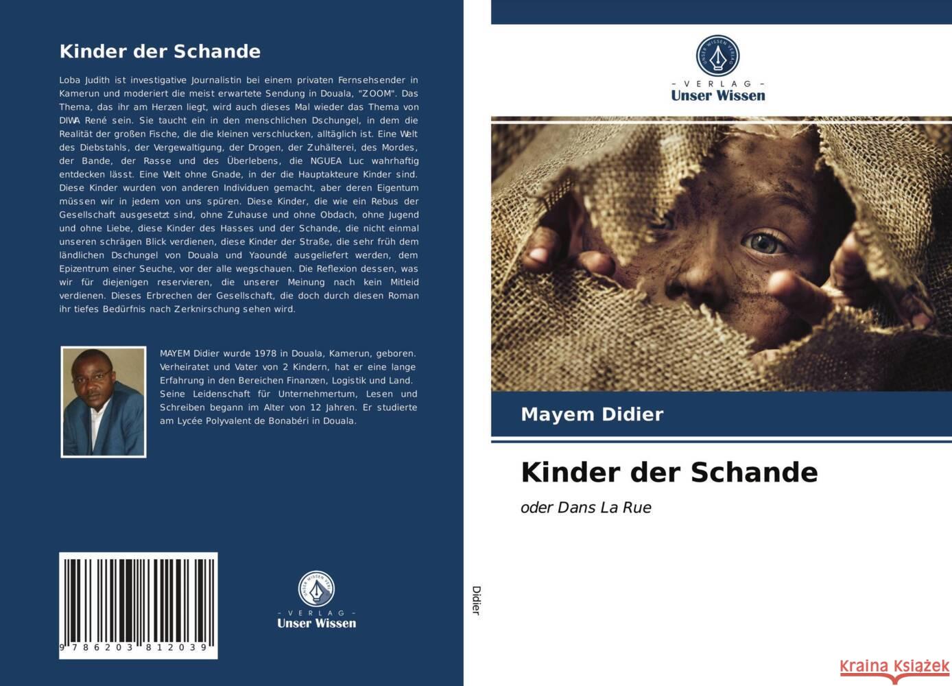 Kinder der Schande Didier, Mayem 9786203812039 Verlag Unser Wissen - książka