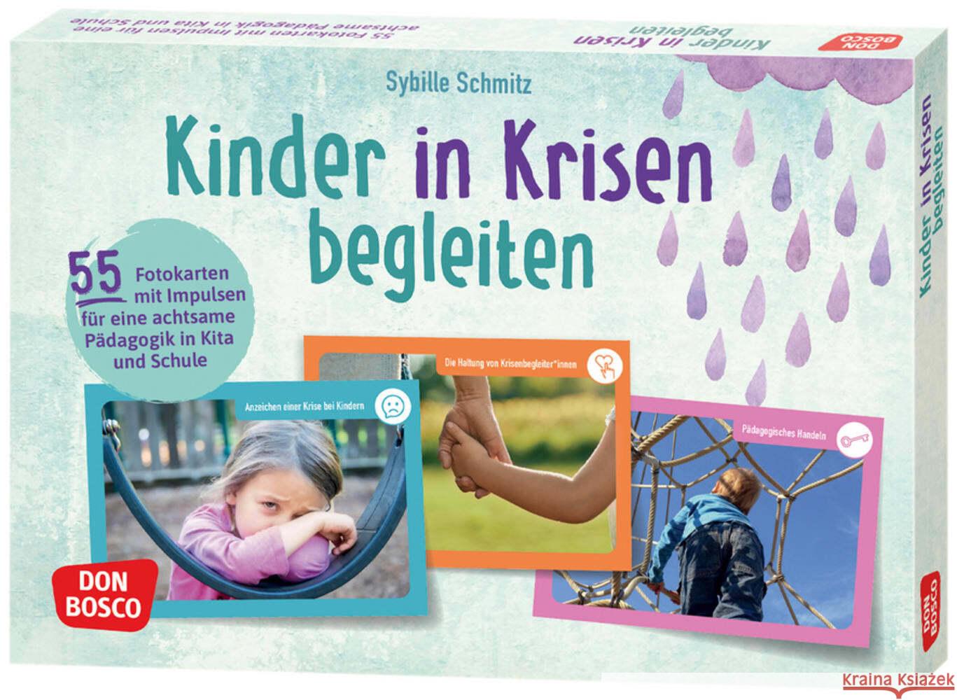 Kinder in Krisen begleiten, m. 1 Beilage Schmitz, Sybille 4260694920398 Don Bosco Medien - książka