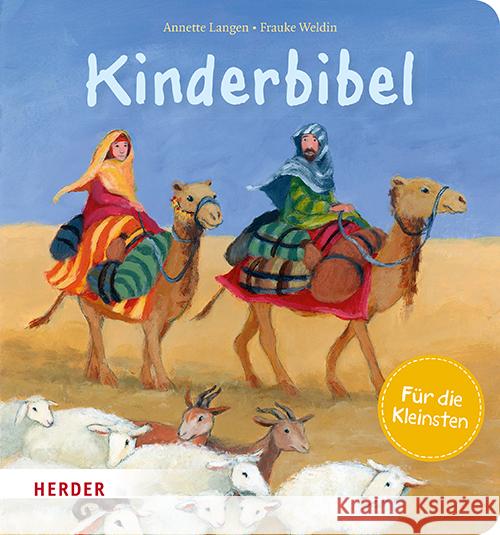 Kinderbibel für die Kleinsten (Pappbilderbuch) Langen, Annette 9783451716898 Herder, Freiburg - książka