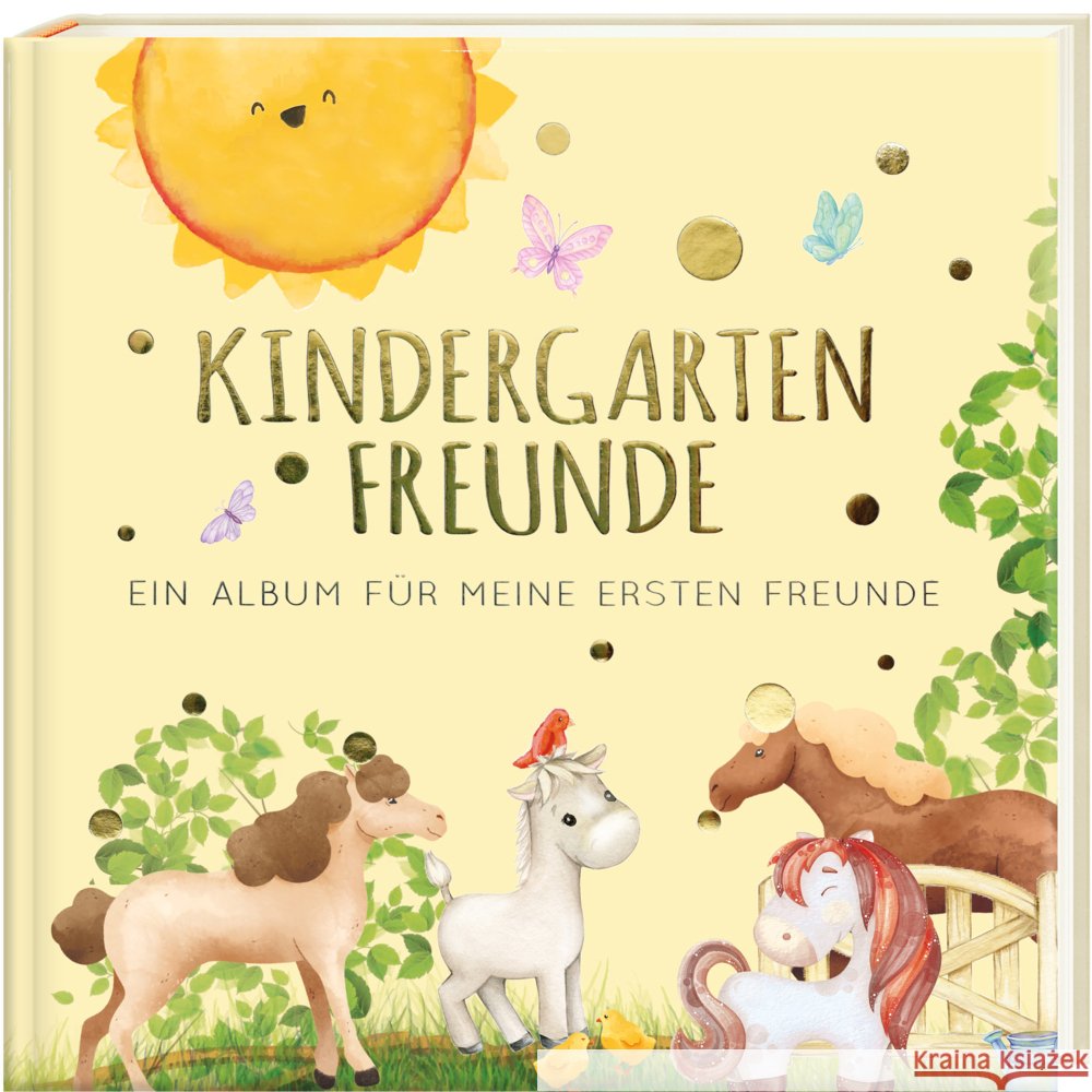 Kindergartenfreunde - PFERDE Loewe, Pia 9783968950112 PAPERISH Verlag - książka