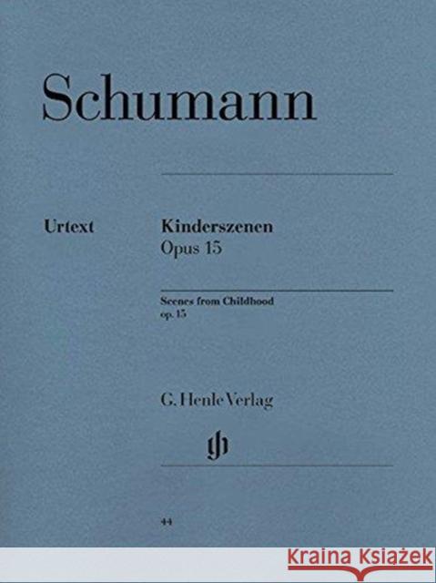 Kinderszenen op.15, Klavier Schumann, Robert Boetticher, Wolfgang  9790201800448 Henle (G.), München - książka