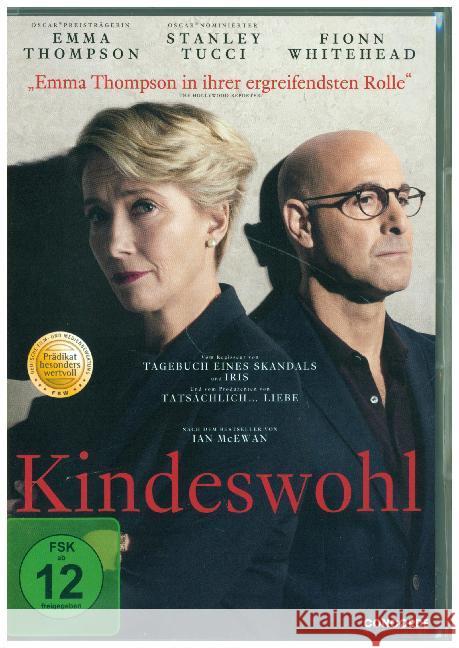 Kindeswohl, 1 DVD McEwan, Ian 4010324203779 Concorde - książka
