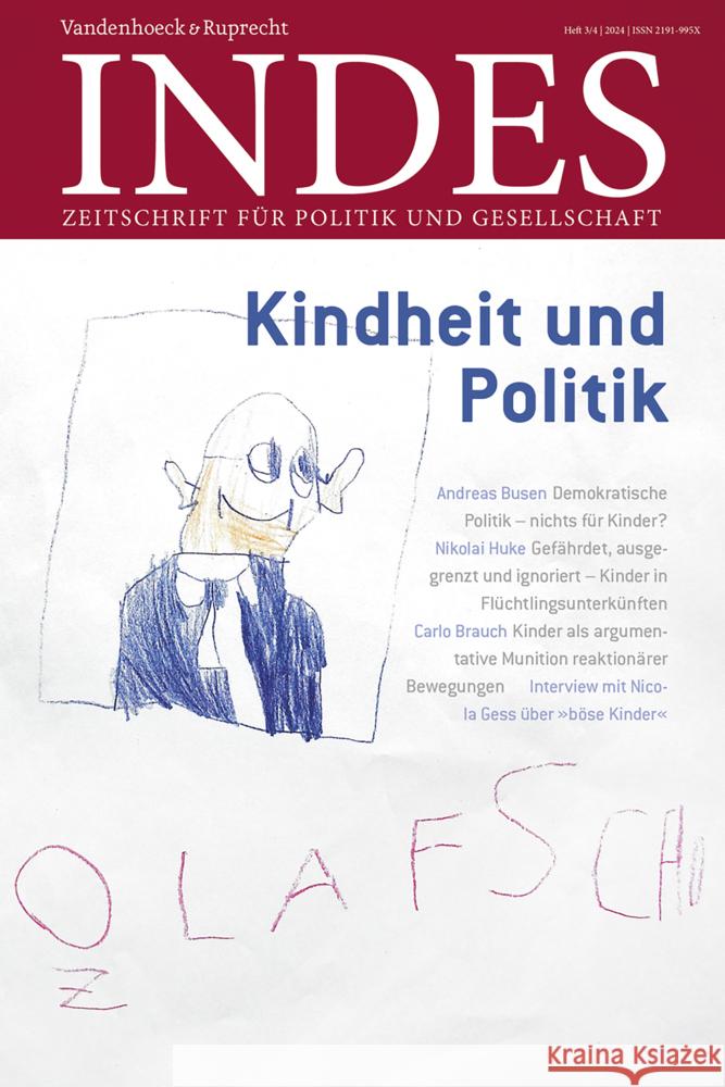 Kindheit und Politik  9783525800423 Vandenhoeck & Ruprecht - książka
