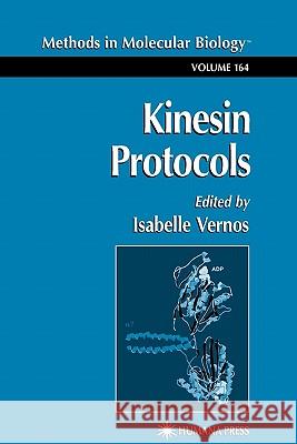 Kinesin Protocols Isabelle Vernos 9781617371783 Springer - książka