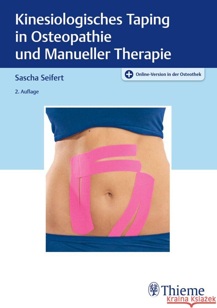 Kinesiologisches Taping in Osteopathie und Manueller Therapie Seifert, Sascha 9783132453111 Thieme, Stuttgart - książka