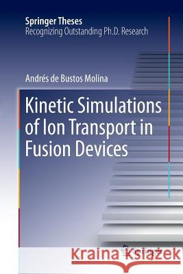 Kinetic Simulations of Ion Transport in Fusion Devices Andres D 9783319344768 Springer - książka