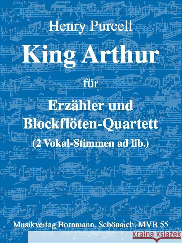 King Arthur Purcell, Henry 9990051283914 Musikverlag Bornmann - książka