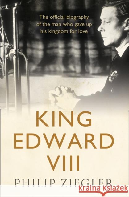 King Edward VIII Philip Ziegler 9780007481019 HarperCollins Publishers - książka