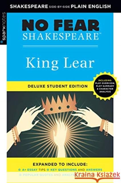King Lear: No Fear Shakespeare Deluxe Student Edition SparkNotes 9781411479661 Sterling Juvenile - książka