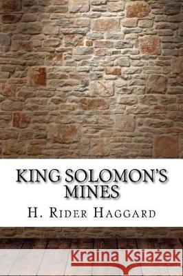 King Solomon's Mines H. Rider Haggard 9781975637477 Createspace Independent Publishing Platform - książka