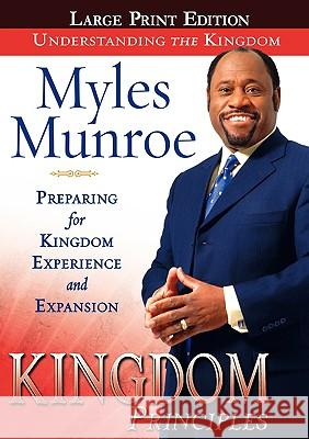 Kingdom Principles Myles Munroe 9780768427707 Destiny Image - książka