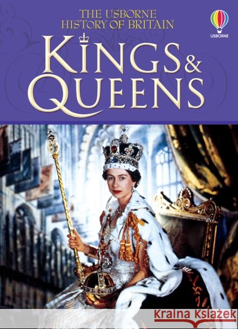 Kings and Queens RUTH BROCKLEHURST 9781803701073 Usborne Publishing Ltd - książka