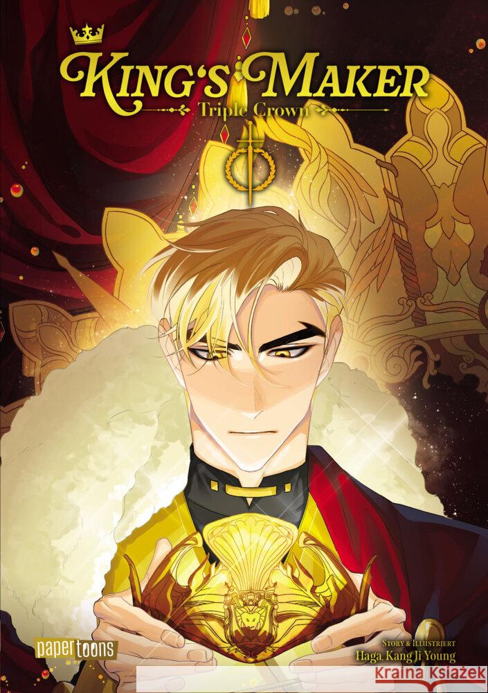 King's Maker - Triple Crown 01 Young, Kang Ji, Haga 9783989500334 Papertoons - książka