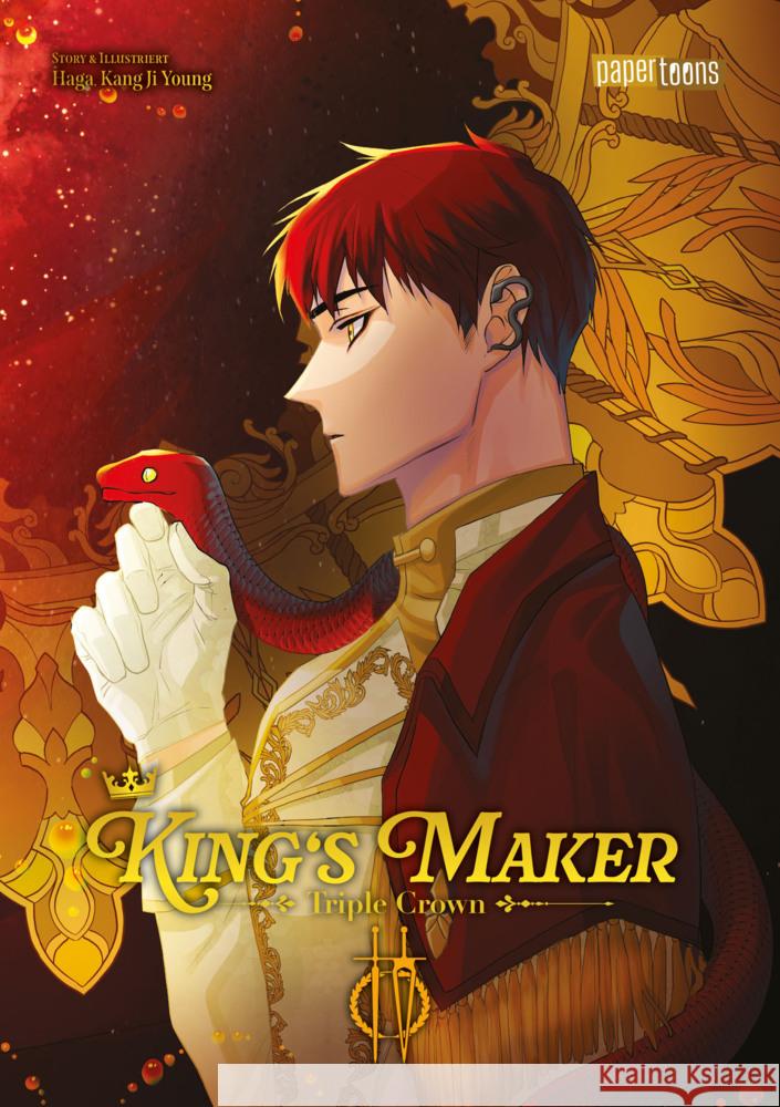 King's Maker - Triple Crown 04 Haga, Kang Ji Young 9783989500365 Papertoons - książka
