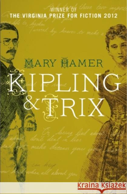 Kipling & Trix: A Novel Mary Hamer 9781906582340 Aurora Metro Publications - książka