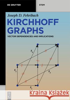 Kirchhoff Graphs: Vector Dependencies and Implications Joseph D. Fehribach 9783111406244 de Gruyter - książka