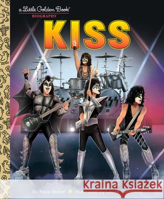 Kiss: A Little Golden Book Biography Stolar, Faye, Catrinella, Laura 9798217229833 Golden Books - książka