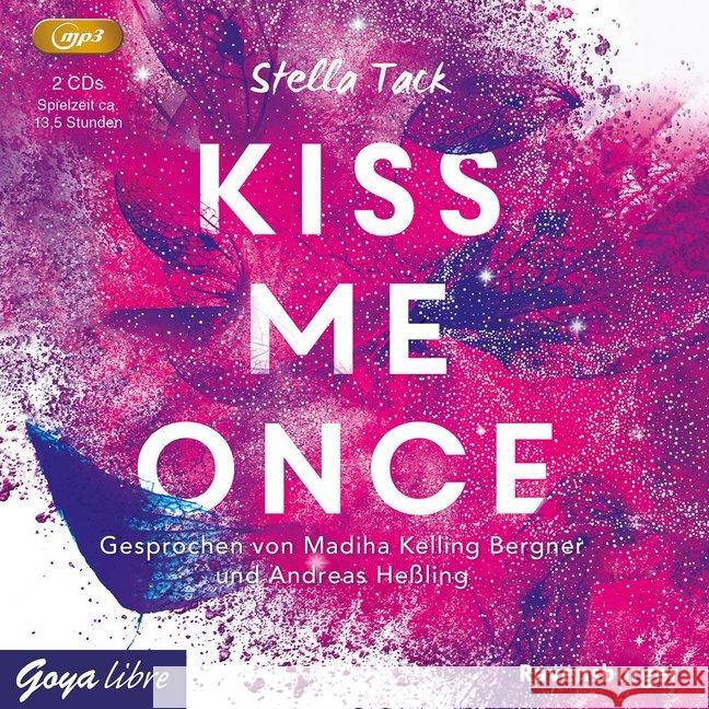 Kiss me once, 2 Audio-CD, MP3 : Lesung Tack, Stella 9783833741470 Jumbo Neue Medien - książka