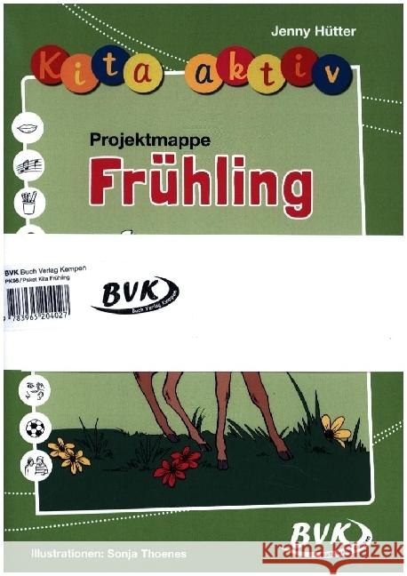 Kita-Paket Frühling Brombacher, Mareike, Hütter, Jenny 9783965204027 BVK Buch Verlag Kempen - książka