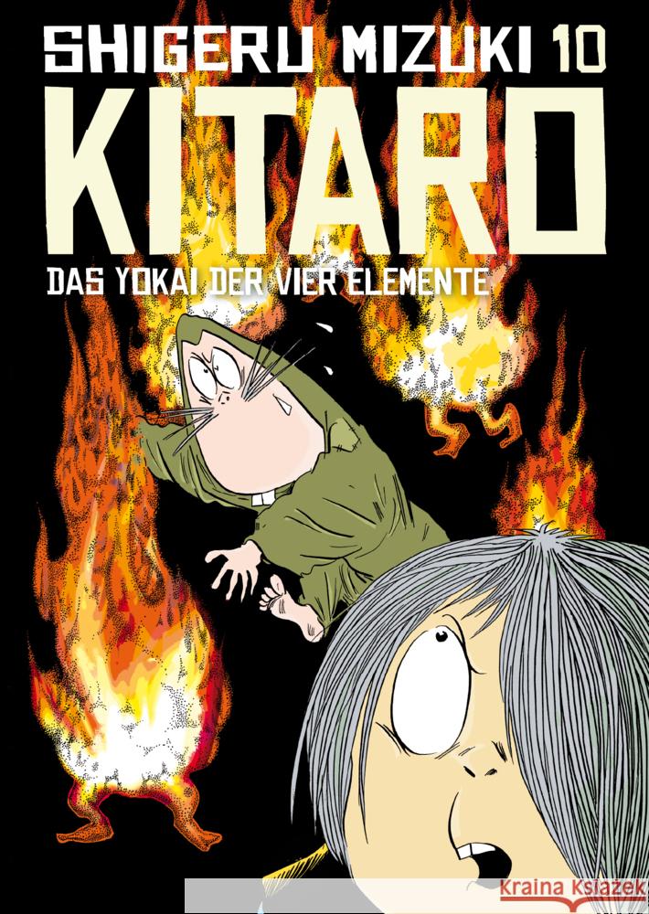 Kitaro 10 Mizuki, Shigeru 9783956403620 Reprodukt - książka