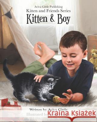 Kitten & Boy Tekla Huszar Aviva Gittle 9781792666537 Independently Published - książka