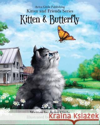 Kitten & Butterfly Aviva Gittle Tekla Huszar 9781494256241 Createspace - książka