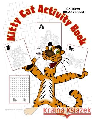Kitty Cat Activity Book Thomas A Schmidt 9798477116904 Independently Published - książka