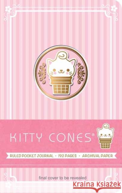 Kitty Cones Ruled Pocket Journal Insight Editions 9781683832386 Insight Kids - książka