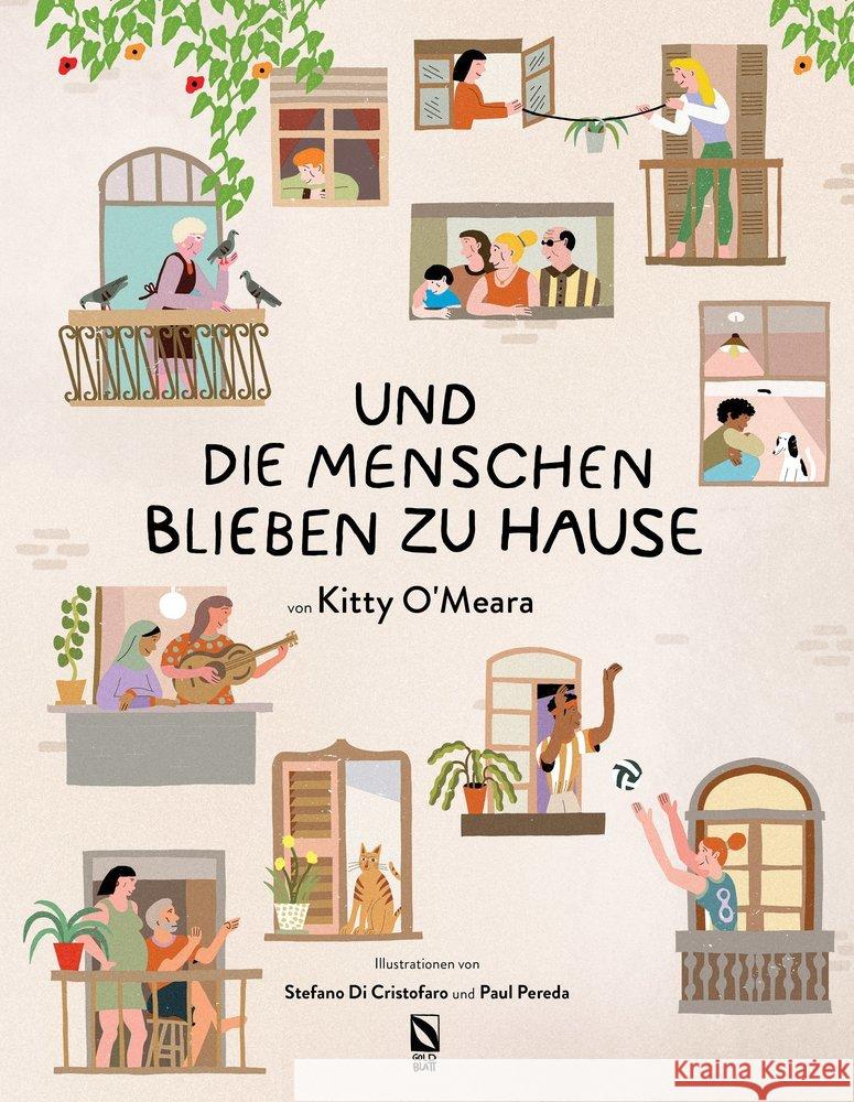 Kitty O'Meara: Und die Menschen blieben zu Hause (And the people stayed home) O'Meara, Kitty 9783948676032 Goldblatt - książka