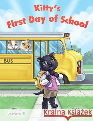 Kitty's First Day Of School Zimanski, Anne 9781511861571 Createspace - książka
