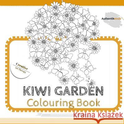 Kiwi Garden Colouring Book: Creative Art Therapy MS Jeyanthi Ramamoorthy 9781984071736 Createspace Independent Publishing Platform - książka