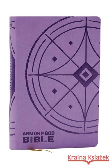 KJV Armor of God Bible, Purple Leathersoft (Children’s Bible, Red Letter, Comfort Print, Holy Bible): King James Version Thomas Nelson 9781400336777 Thomas Nelson - książka