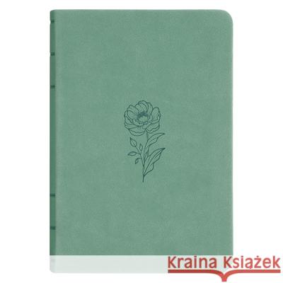 KJV Bible Compact Faux Leather, Teal Christian Art Gifts 9781639529797 Christian Art Publishers - książka